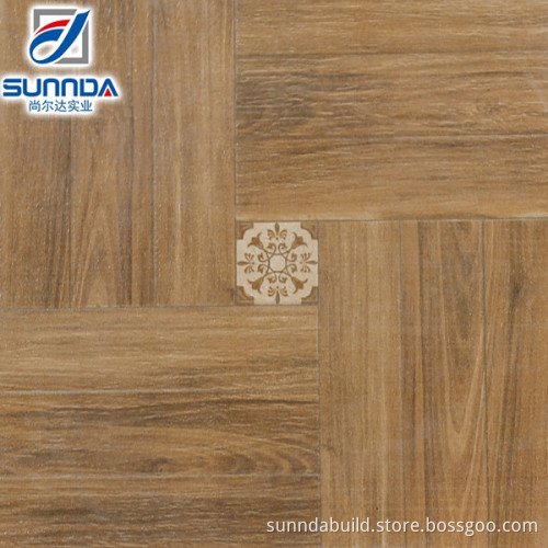 Wooden design 300x300mm inkjet printing ceramic floor tiles